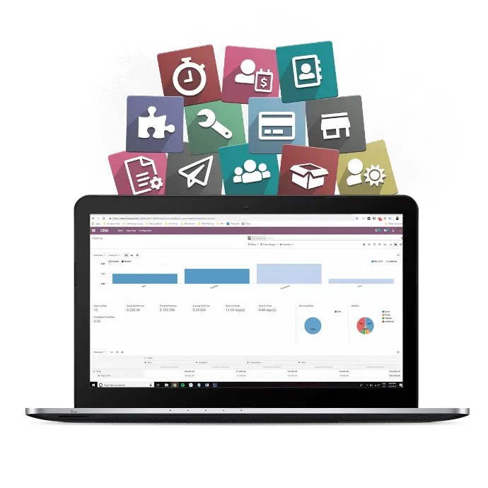 Odoo applications modules